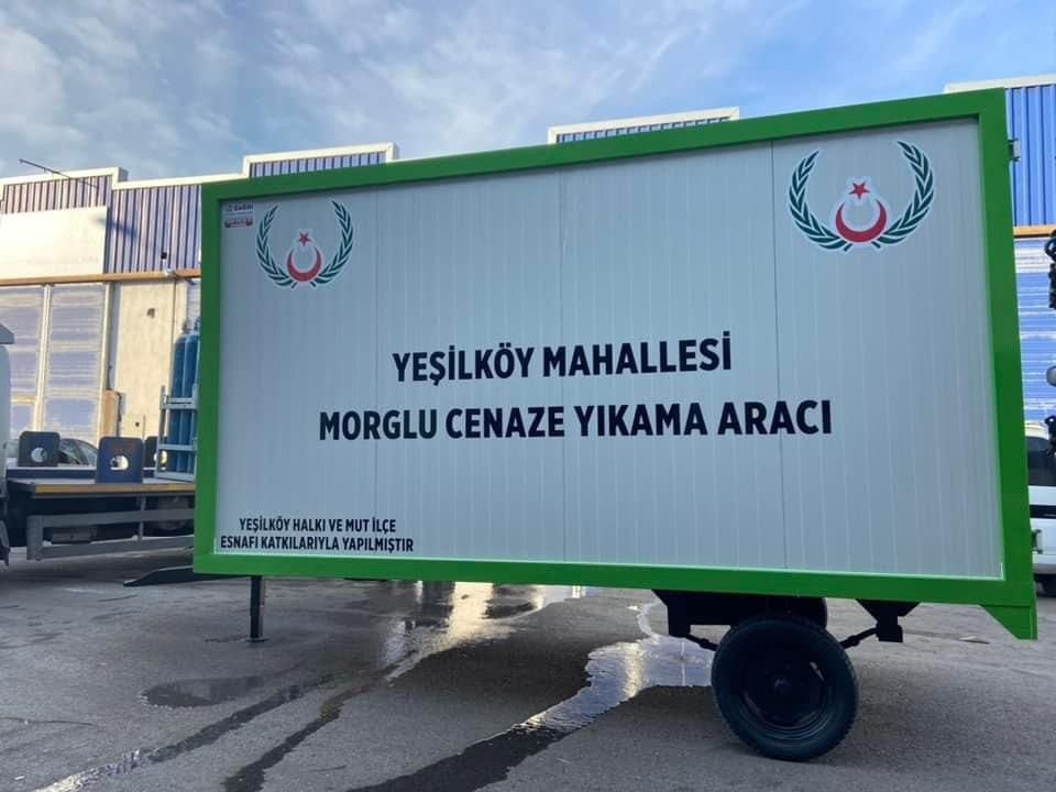Cenaze Yıkama Römorku